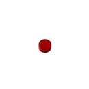 Red Plastic Coated Neodymium Button Magnet 12.7mm x 6.35mm