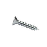 12g x 25mm Self Tapping Countersunk Screw | Bright Zinc Plated