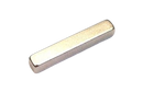 a white rectangular object on a black background