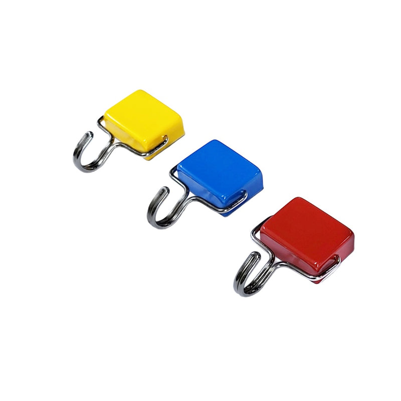 Coloured Swing Hook Magnet (Yellow Red & Blue)