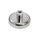 42mm x 9mm Pot with 9mm Post & Internal M6 Thread (Rare Earth)