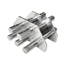 Grate Separation Magnet - Dual Layer Trapezoidal - 200mm x 200mm x 40mm