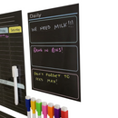 Magnetic 'Write & Wipe' Planner Set incl. 8pc Liquid Chalk Markers