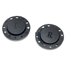 26mm Stitchable Plastic Magnetic Buttons - Matched Pair