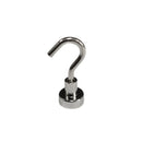 12 x 5mm Pot with 8mm Post & Hook (Rare Earth)