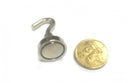 16 x 5mm Pot with 8mm Post & Hook (Rare Earth)