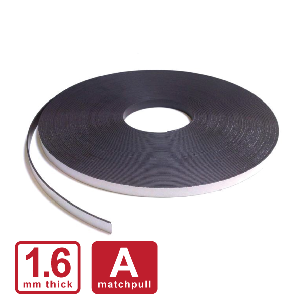 12.5 x 1.6mm "A" Self Adhesive Stripping (Flexible Rubber)