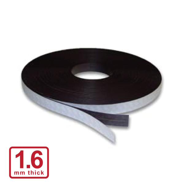 20 x 1.6mm Self Adhesive Stripping (Flexible Rubber)
