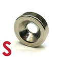 OD 12.5 x ID 4.2 x 3.5mm thick Countersunk Hole SOUTH  (Rare Earth)