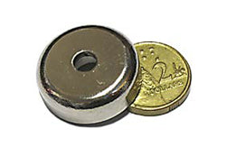 25mm x 8mm Pot with 5.5mm Hole (Rare Earth)