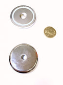 42mm x 9mm Pot with 6.5mm Hole (Rare Earth)