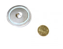 42mm x 9mm Pot with 6.5mm Hole (Rare Earth)