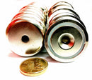 32mm x 8mm Pot with 5.5mm Countersunk Hole (Rare Earth)