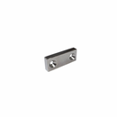 50mm x 20mm x 8mm Block - Twin Double Sided Countersunk Holes 5.2mm/10.4mm