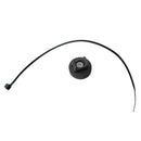 22mm Rubber Coated Pot Magnet with Cable Tie Mounting Kit