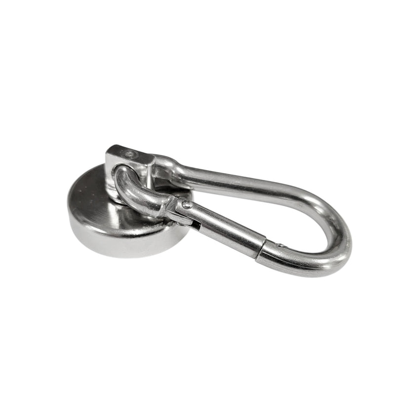 Carabiner Swing Hook Magnet - 32mm x 8mm (Rare Earth)