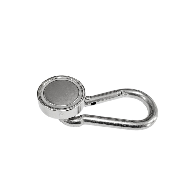 Carabiner Swing Hook Magnet - 25mm x 8mm (Rare Earth)