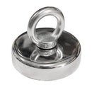 60mm Eyelet Fishing / Recovery Magnet (110kg Pull) 60mm x 50mm