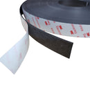 25mm x 1.6mm Self Adhesive Stripping - 30 Metre Roll (Flexible Rubber)