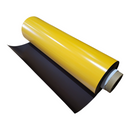 590mm x 0.6mm Thick - Coloured Magnetic Rubber | Yellow
