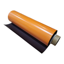 590mm x 0.6mm Thick - Coloured Magnetic Rubber | Orange
