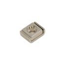 10mm x 13.5mm x 5mm Rectangular Pot with 3mm Countersunk Hole (Rare Earth)