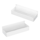 Magnetic Storage Tray Pair | White