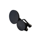 Rear of the magnetic locking clamp showing the 66mm and 43mm rubber coated magnet faces