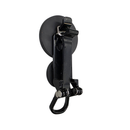 Magnetic locking clamp side profile, showing the toggle arm and over centre latch