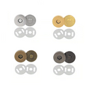 No-Sew Magnetic Snap Button Set - Silver | Gold | Bronze | Gunmetal (14mm)