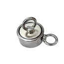 200kg Double Sided Fishing Magnet M10 Eyelets - 75mm x 32mm (Recovery Magnet)