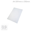 A4 x 0.9mm White Gloss PET Magnetic Whiteboard (Standard A4)