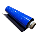 590mm x 0.6mm Thick - Coloured Magnetic Rubber | Blue