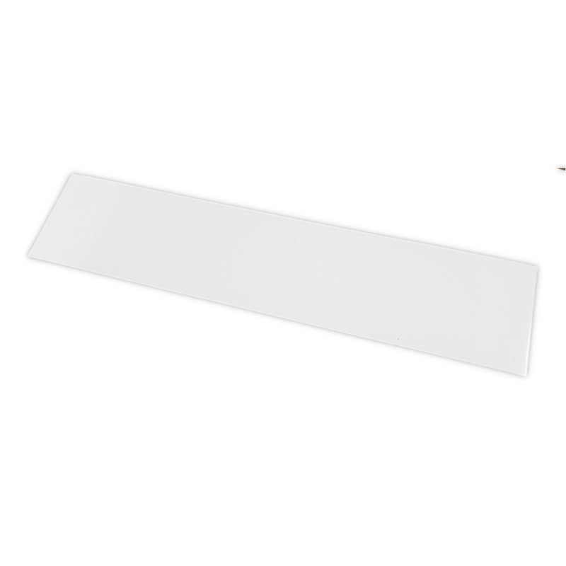 220mm x 47mm (0.9mm Thick) White Gloss Magnetic Label