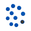 Fridge / Whiteboard Ferrite Magnets - 10 Pack (22mm x 7mm)