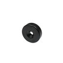 OD 25mm x ID 5.2mm/10.4mm x H 8mm Ring - N42 - Double Sided C/Sunk Hole | Black Epoxy