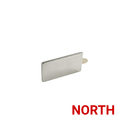20mm x 10mm x 1mm - 3M Self-Adhesive Block - N52 (North)