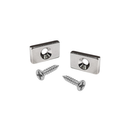 Matched Pair 20mm x 12mm x 4mm Countersunk Block Magnets with Screws