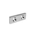 30mm x 10mm x 3mm Block - Twin Countersunk Hole 3.2mm/6.4mm - SOUTH