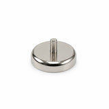 42mm x 9mm Pot Magnet | M6 x 11mm External Thread (Rare Earth)
