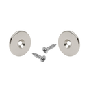 Matched Pair 25mm x 3mm Countersunk Ring Magnets with Screws