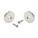 Matched Pair 30mm x 4mm Countersunk Ring Magnets with Screws