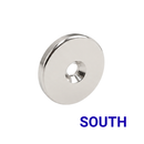 OD 30mm x ID 5.2mm/10.4mm x H 4mm - N42 C/Sunk Ring SOUTH