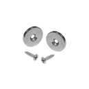 Matched pair of 35mm x 5mm countersunk ring magnets with two 12G x 25mm screws