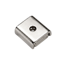 15mm x 13.5mm x 5mm Rectangular Pot with 3mm Countersunk Hole (Rare Earth)
