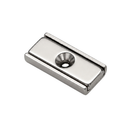 30mm x 13.5mm x 5mm Rectangular Pot with 3mm Countersunk Hole (Rare Earth)