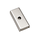 30mm x 13.5mm x 5mm Rectangular Pot with 3mm Countersunk Hole (Rare Earth)