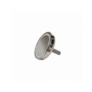 42mm x 9mm neodymium pot magnet with M6 x 25mm external threaded boss, alternate view