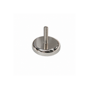 42mm x 9mm neodymium pot magnet with M6 x 25mm external threaded boss