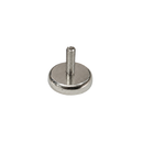 42mm x 9mm neodymium pot magnet with M8 x 25mm external threaded boss